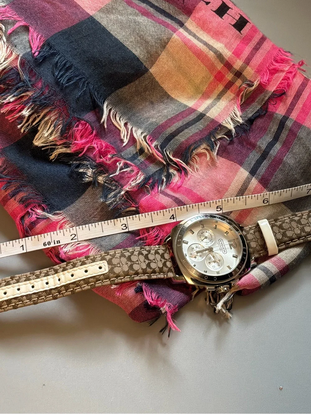 Coach Boyfriend Chronograph Signature Women’s Watch | New Battery 7/15/2026 - Picture 13 of 14